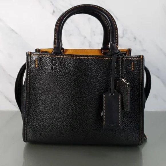 COACH RG-20315 ブラック バッグ Coach | Bags | Coach Rogue Excellent Used Handbag Black